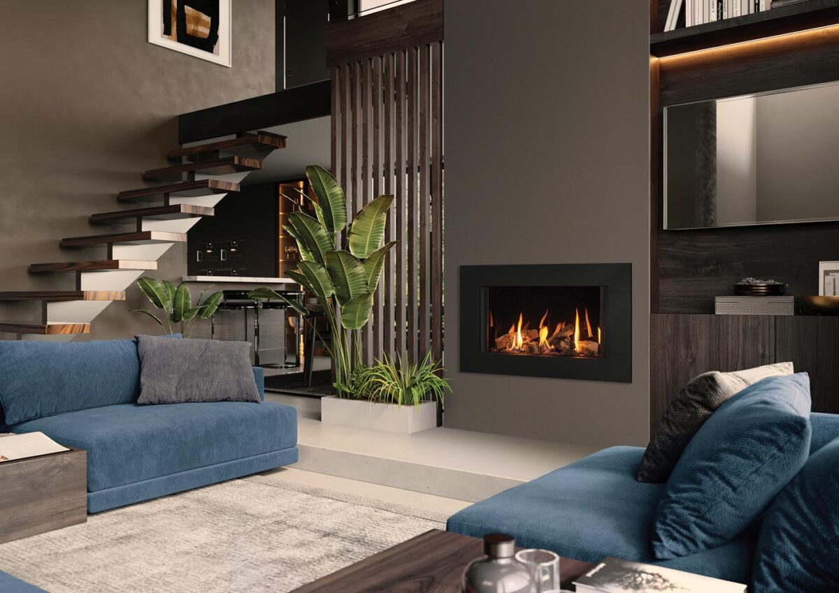 Stovax & Gazco Onyx Avanti 65 Gas Expression